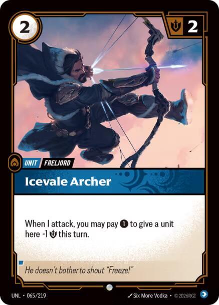 Icevale Archer (Foil)