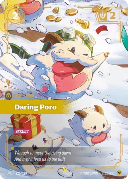 Daring Poro (Overnumbered) (Foil)