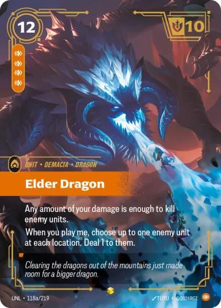 Elder Dragon (Alternate Art) (Foil)