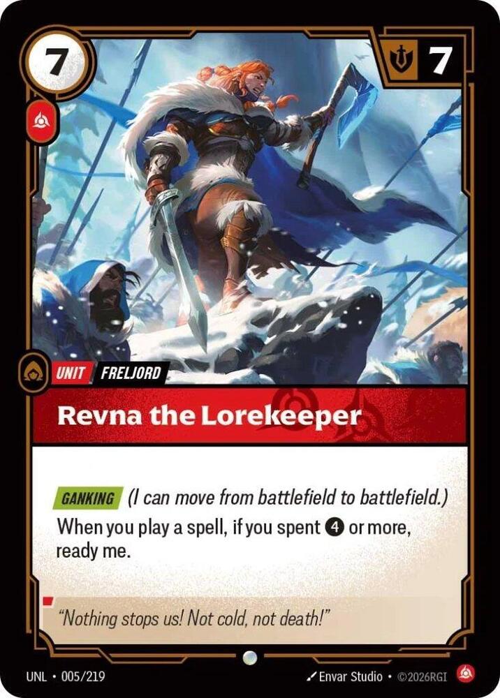 Revna the Lorekeeper (Foil)