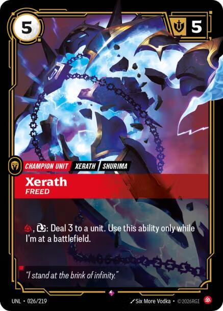 Xerath, Freed (Foil)