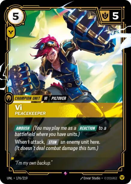 Vi, Peacekeeper (Foil)