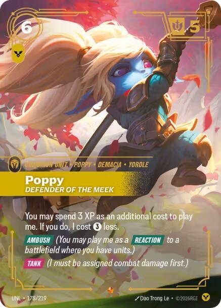 Poppy, Defender of the Meek (Foil)