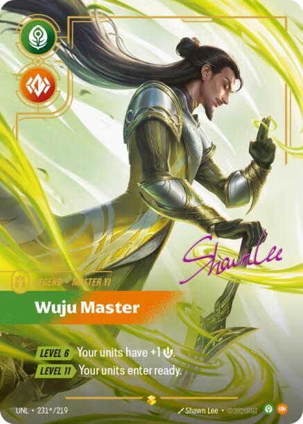 Master Yi, Wuju Master (Signature) (Foil)