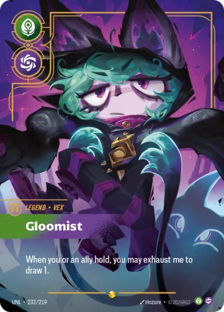 Vex, Gloomist (Overnumbered) (Foil)
