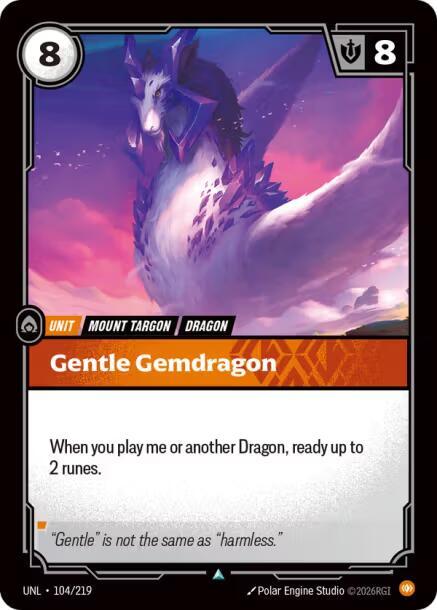 Gentle Gemdragon (Foil)