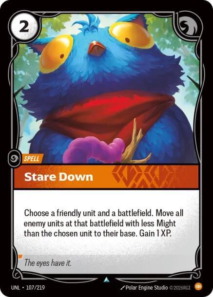 Stare Down (Foil)