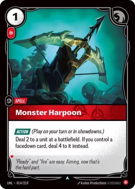 Monster Harpoon (Foil)