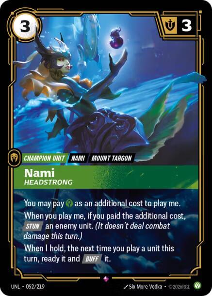 Nami, Headstrong (Foil)