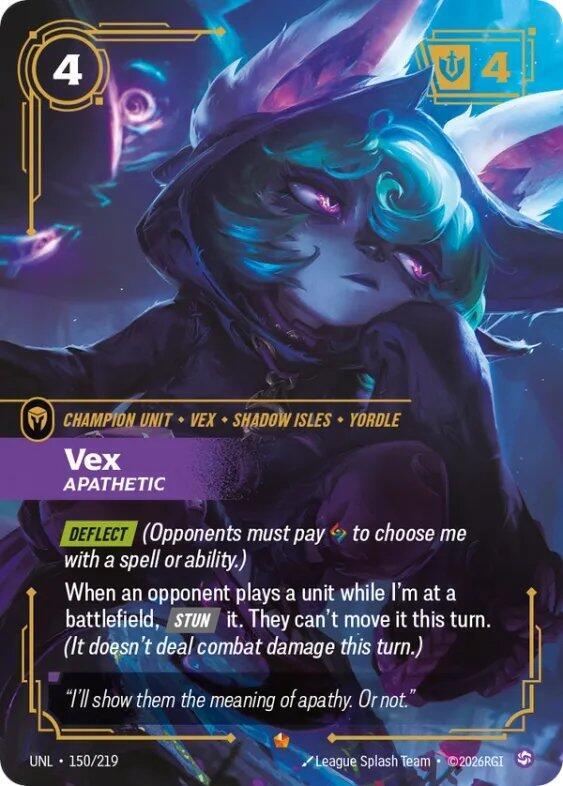 Vex, Apathetic (Foil)