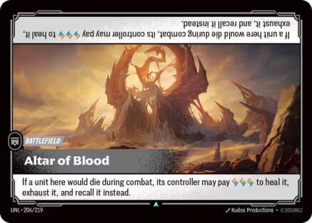 Altar of Blood (Foil)