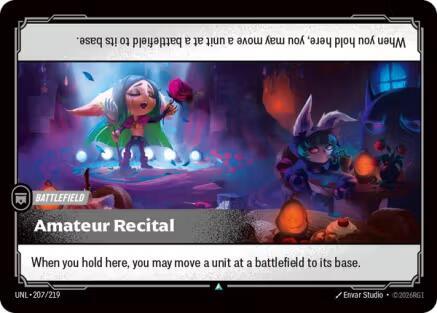 Amateur Recital (Foil)