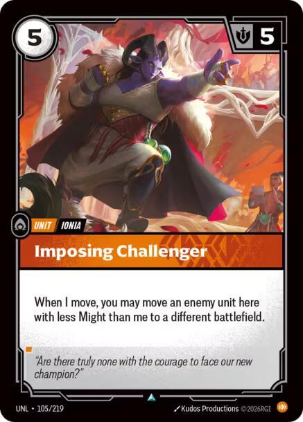Imposing Challenger (Foil)