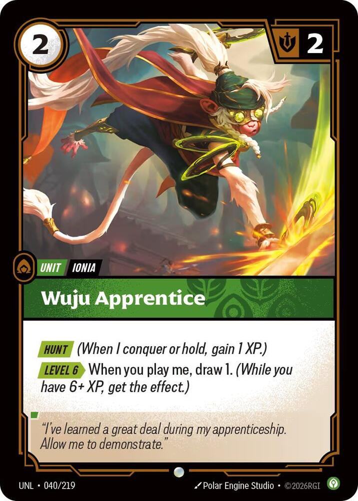 Wuju Apprentice (Foil)
