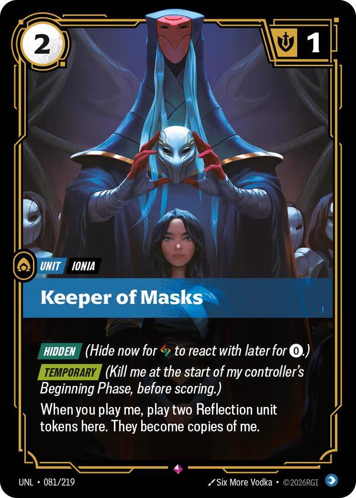 Keeper of Masks (Foil)