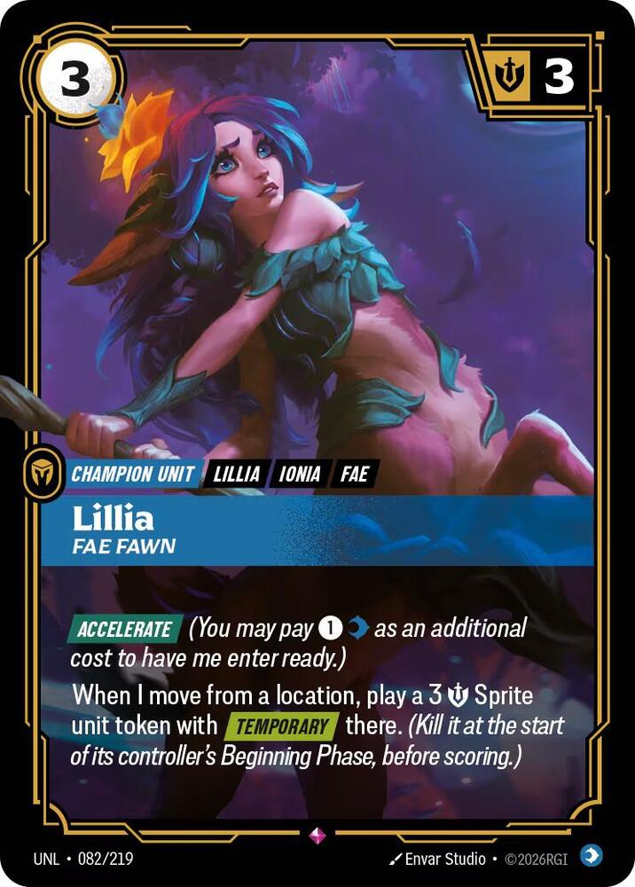 Lillia, Fae Fawn (Foil)