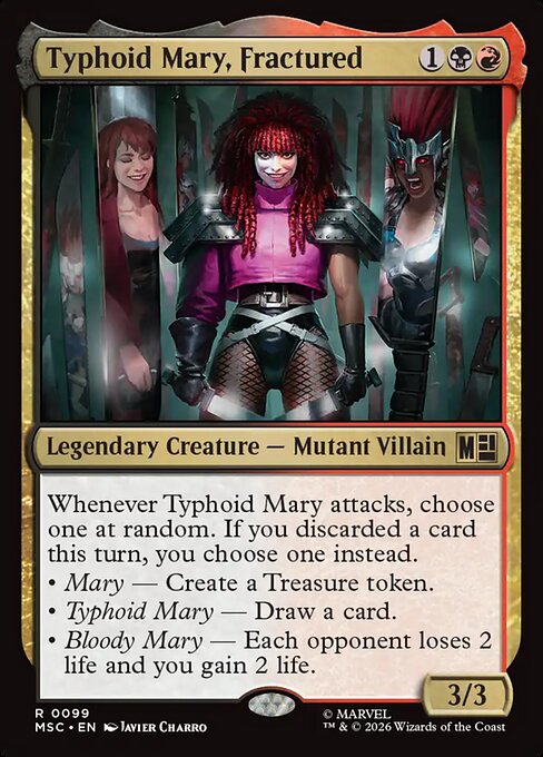 Typhoid Mary, Fractured (Foil)
