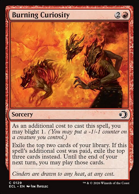 Burning Curiosity (ES) (Foil)
