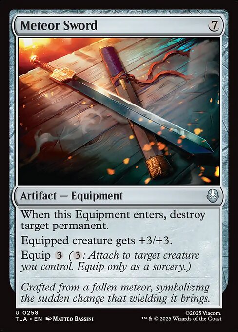 Meteor Sword (Foil)