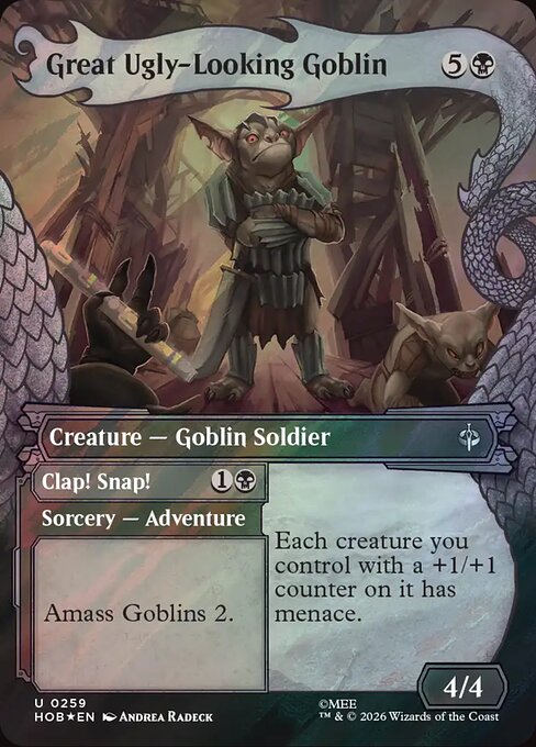 Great Ugly-Looking Goblin // Clap! Snap! (Foil)