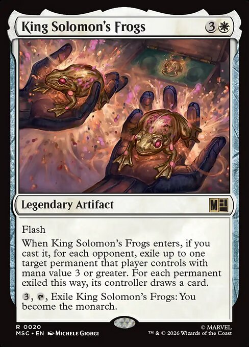 King Solomon's Frogs (Foil)