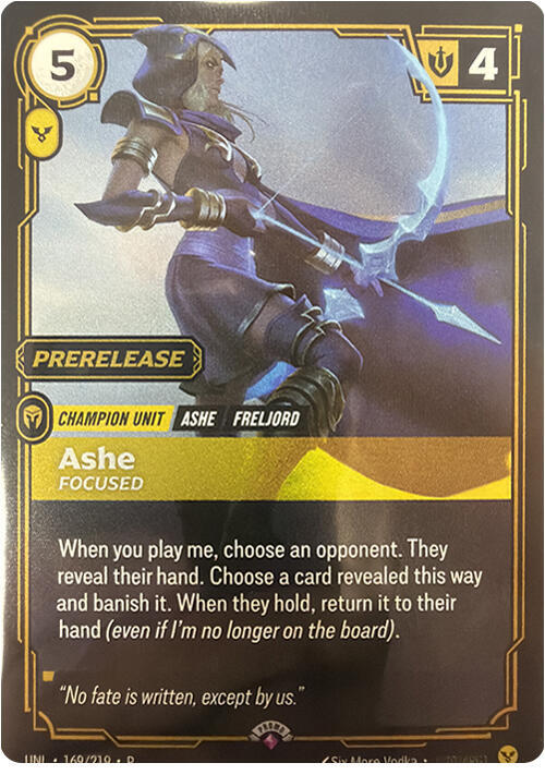 Ashe, Focused (Foil)