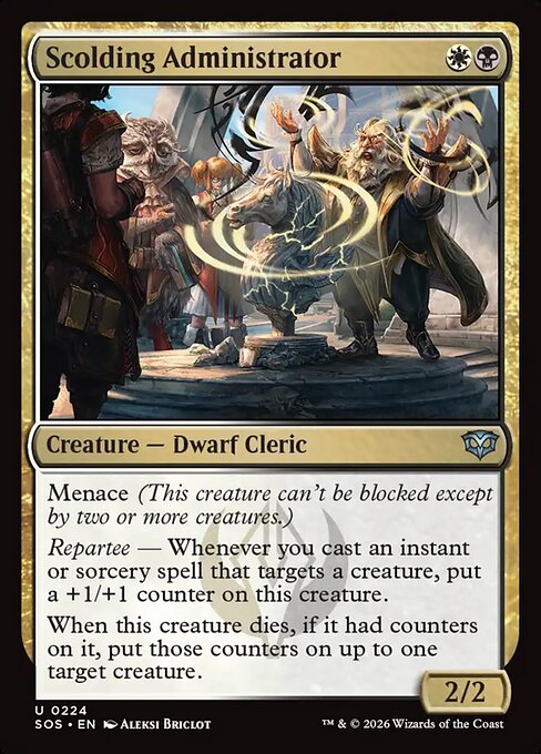 Scolding Administrator (Foil)