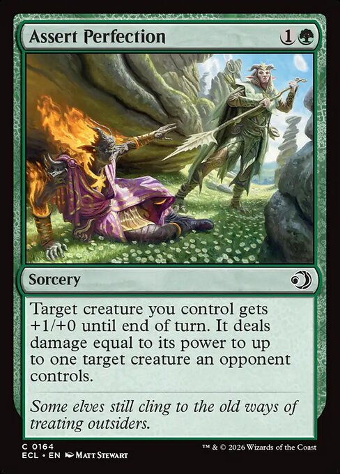 Assert Perfection (Foil)
