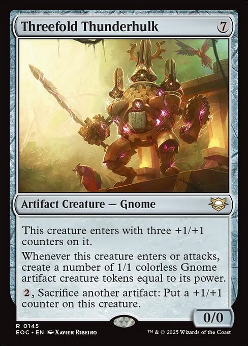 Threefold Thunderhulk (Foil)