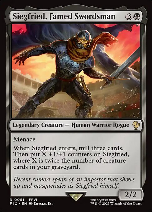 Siegfried, Famed Swordsman (Foil)