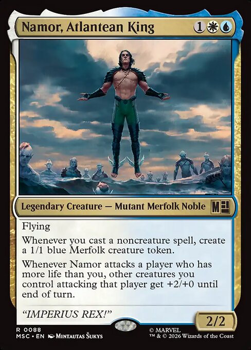 Namor, Atlantean King (Foil)