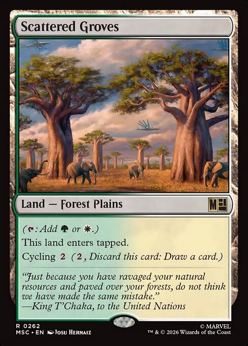 Scattered Groves (Foil)