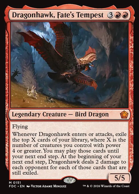 Dragonhawk, Fate's Tempest (Foil)