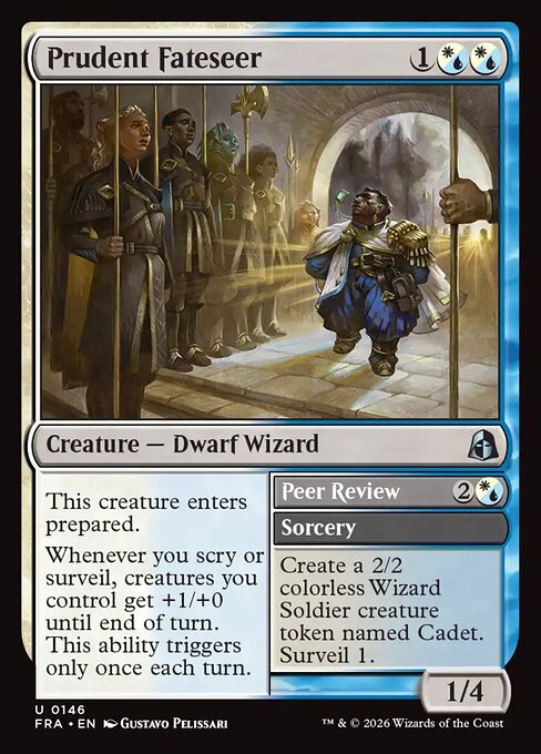 Prudent Fateseer // Peer Review (Foil)