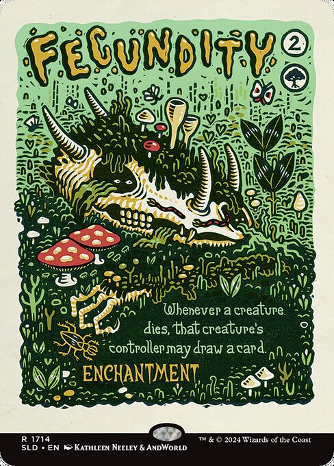 Whenever a creature dies, that creature's controller may draw a card.