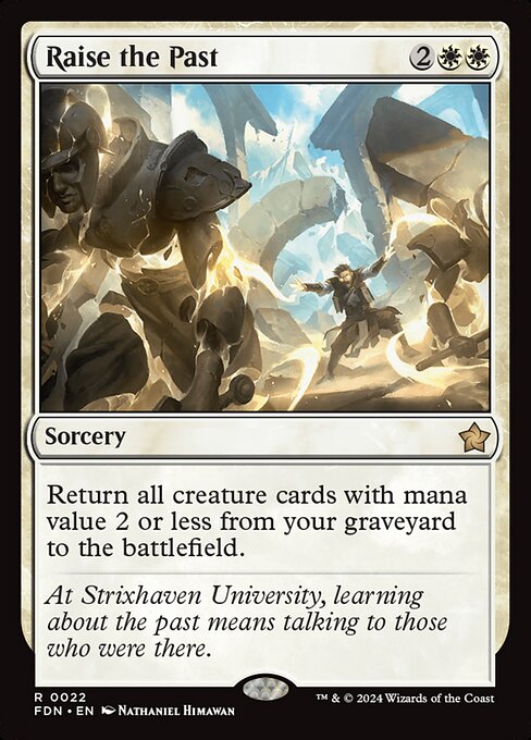 Return all creature cards with mana value 2 or less from your graveyard to the battlefield.