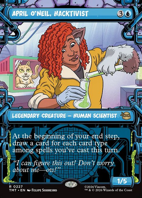 April O'Neil, Hacktivist (Foil)