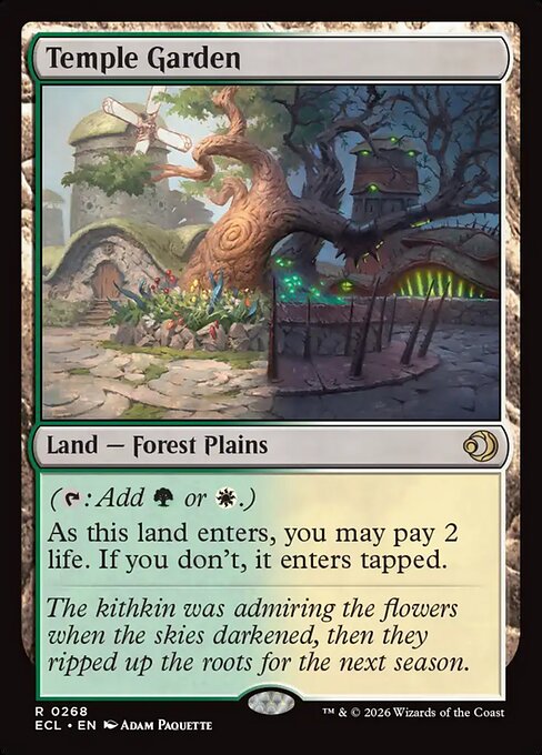 Temple Garden (ES) (Foil)