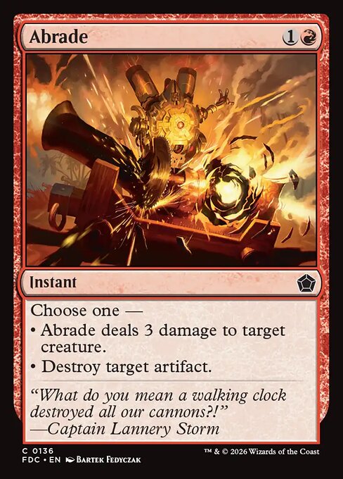 Abrade (Foil)
