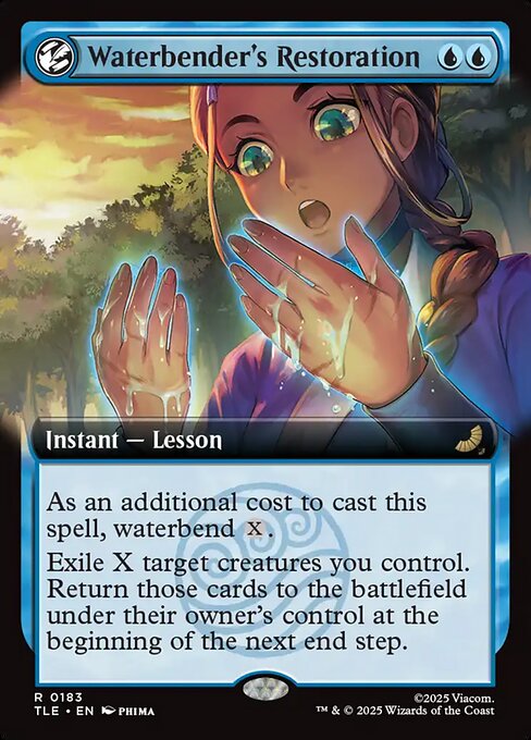Waterbender's Restoration (Foil)