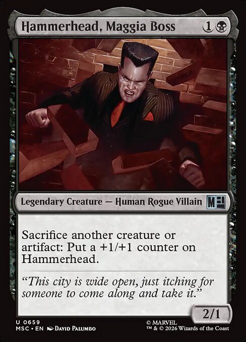 Hammerhead, Maggia Boss (Foil)