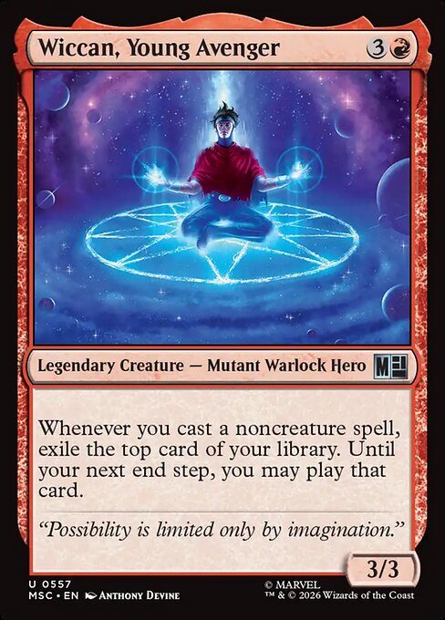 Wiccan, Young Avenger (Foil)
