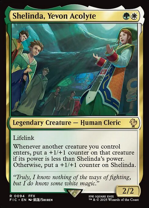 Shelinda, Yevon Acolyte (Foil)