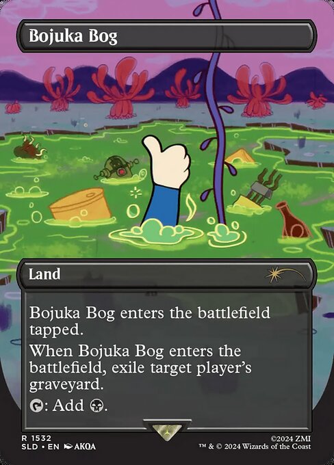 This land enters tapped.
When this land enters, exile target player's graveyard.
{T}: Add {B}.