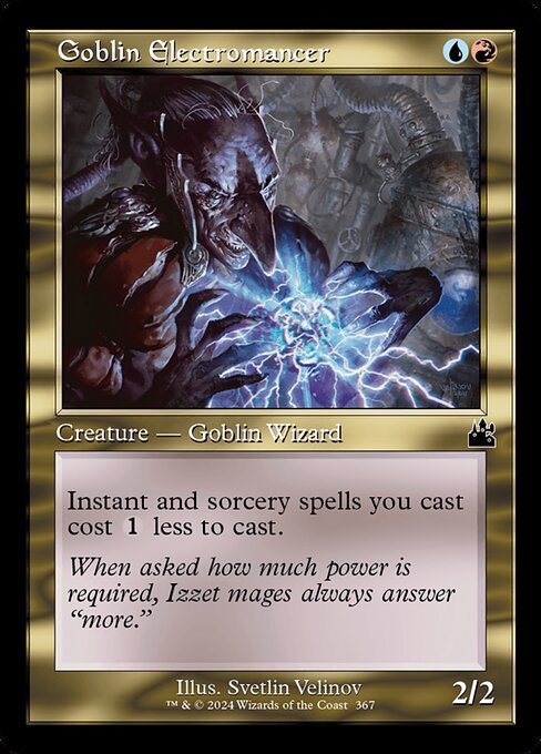 Instant and sorcery spells you cast cost {1} less to cast.