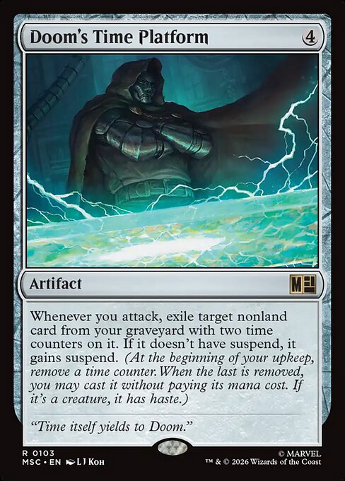 Doom's Time Platform (Foil)