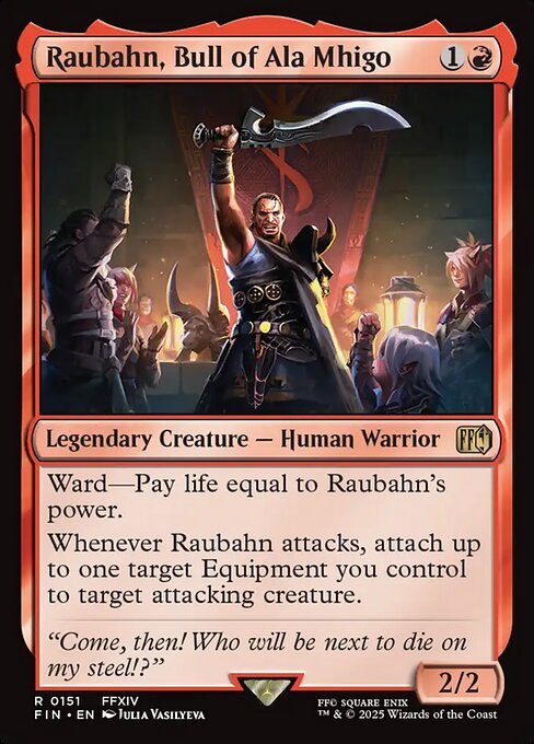 Raubahn, Bull of Ala Mhigo (Foil)