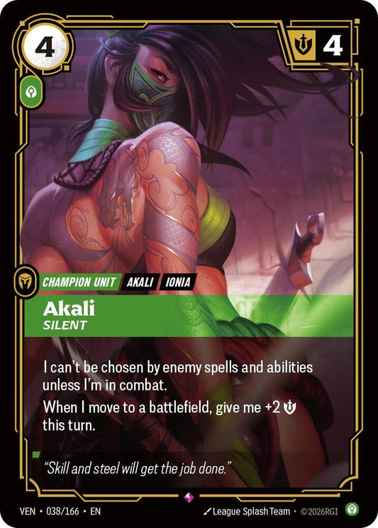 Akali, Silent (Foil)