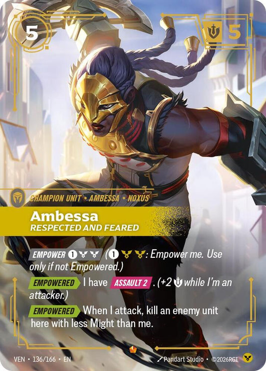 Ambessa, Respected and Feared (Foil)