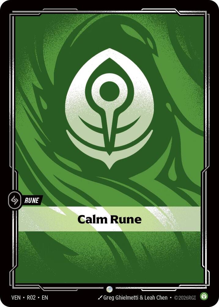 Calm Rune (Foil)